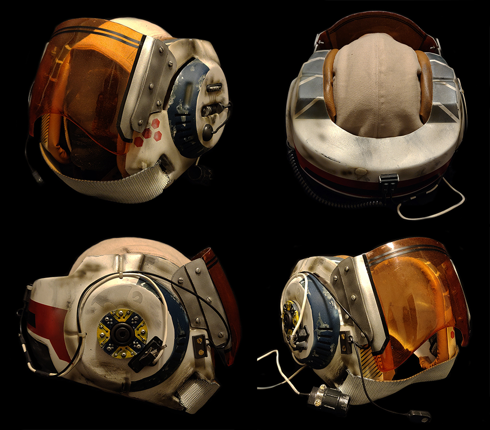 Rebel BWing helmet Bwing helmet Prop Replicas, Custom Fabrication
