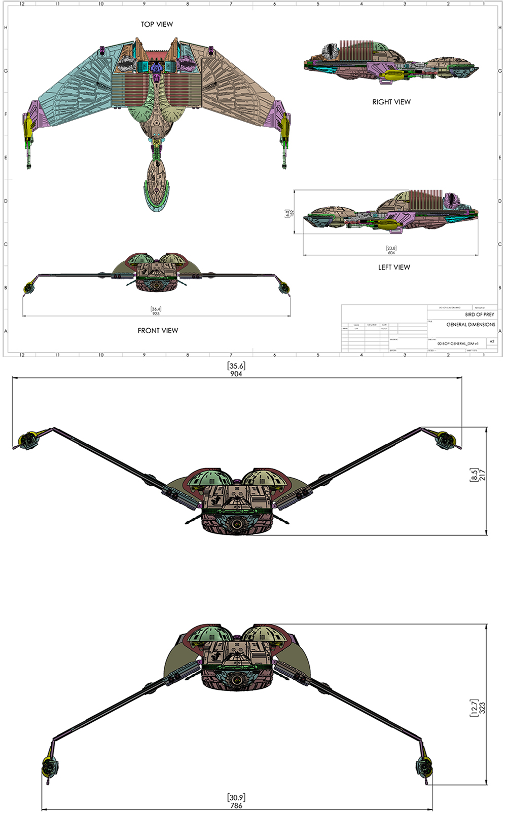 Klingon Bird Of Prey Identification