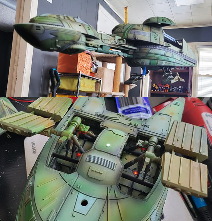 THE KLINGON BIRD OF PREY STUDIO SCALE HOMEPAGE - BIRD OF PREY - Prop