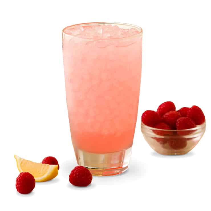 Golden Chick Sweet Tea, Raspberry Lemonade, Fountain Drinks