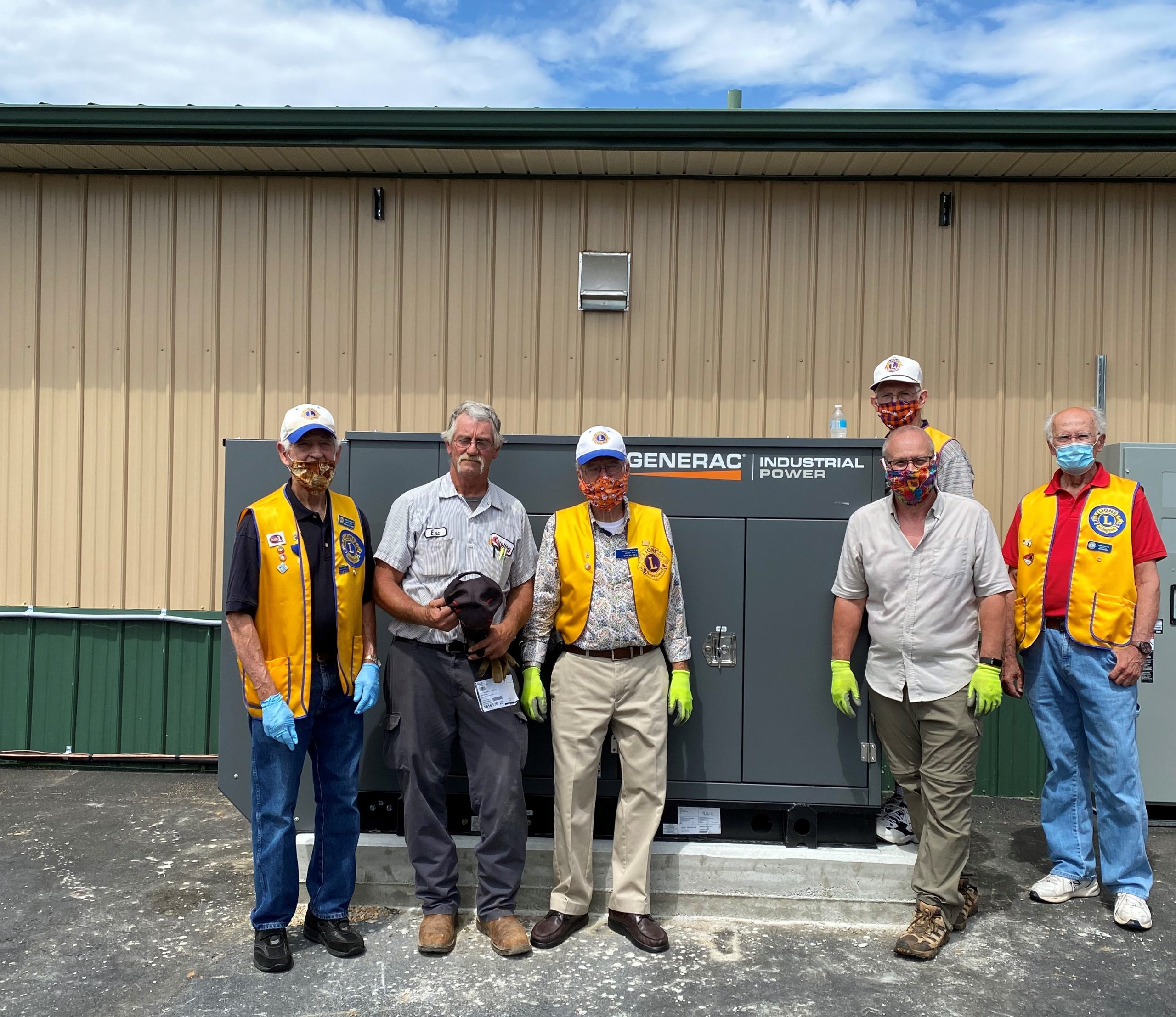 Food Pantry installs emergency generator with help from the Seneca