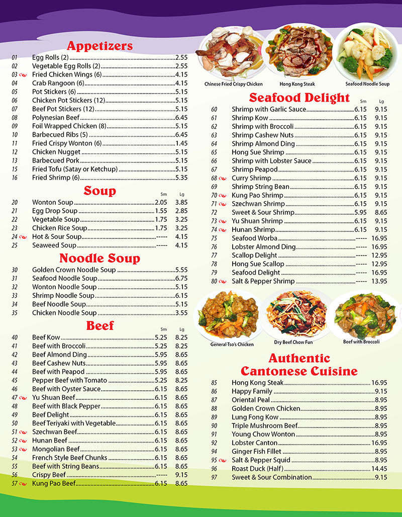 Golden Crown Restaurant Authentic Cantonesse & Mandarin Cuisine