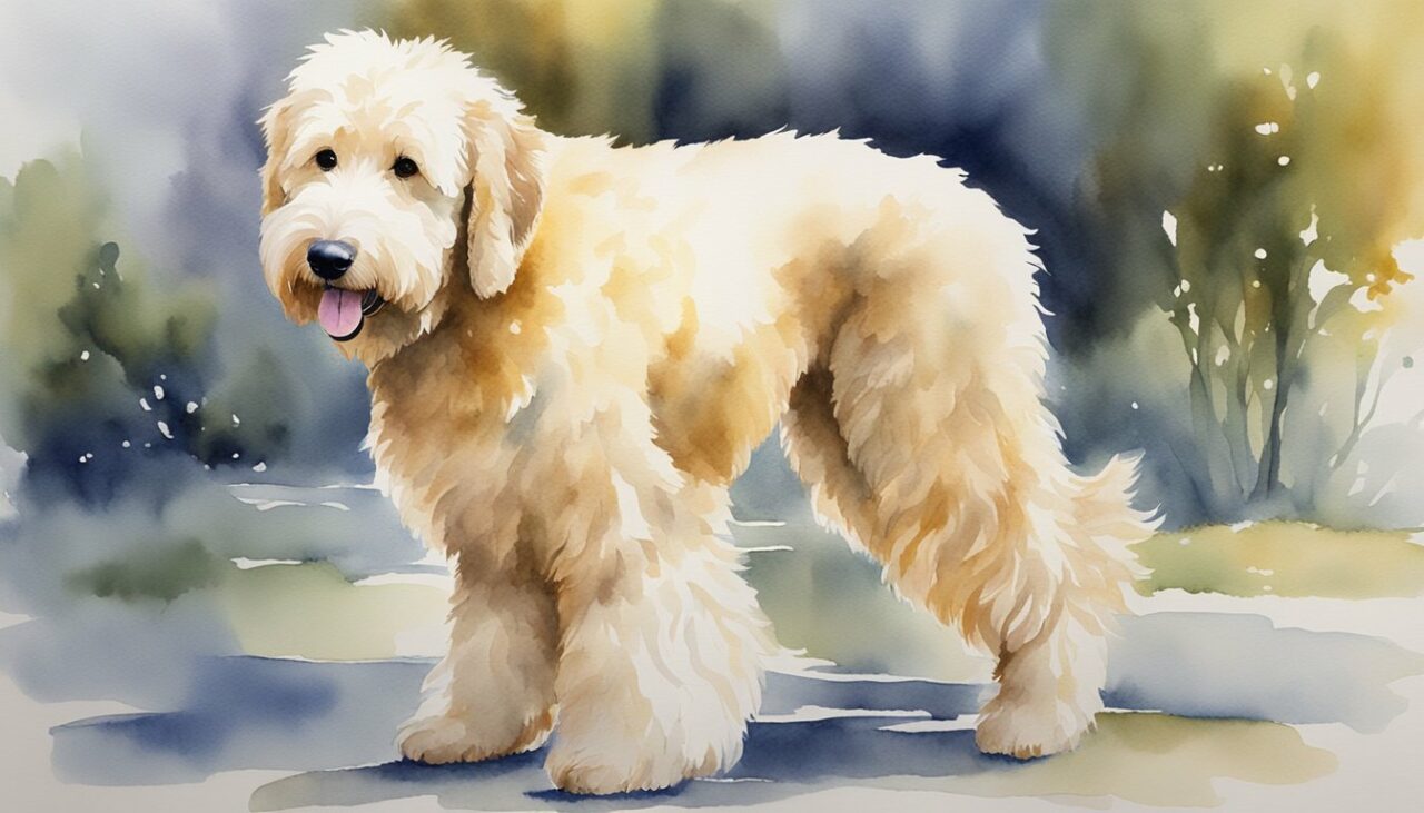 Why Is My Goldendoodle's Hair Turning White Aging or Health Issue