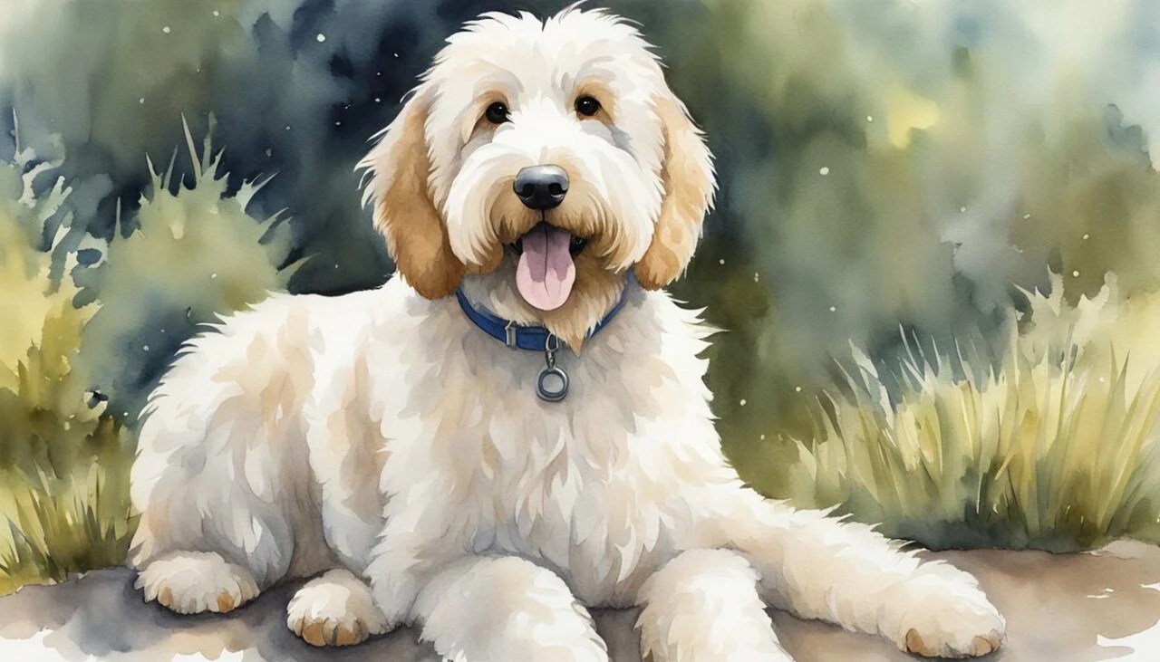 Why Is My Goldendoodle's Hair Turning White Aging or Health Issue