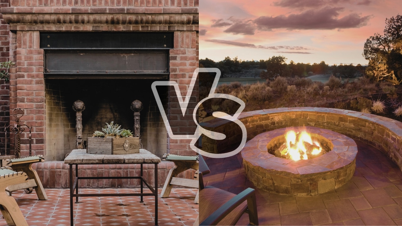 Outdoor Fireplace Vs Fire Pit Which One To Choose?