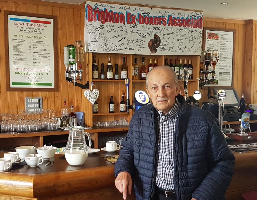 Jackson in among friends and fighters Golden Gloves Boxing