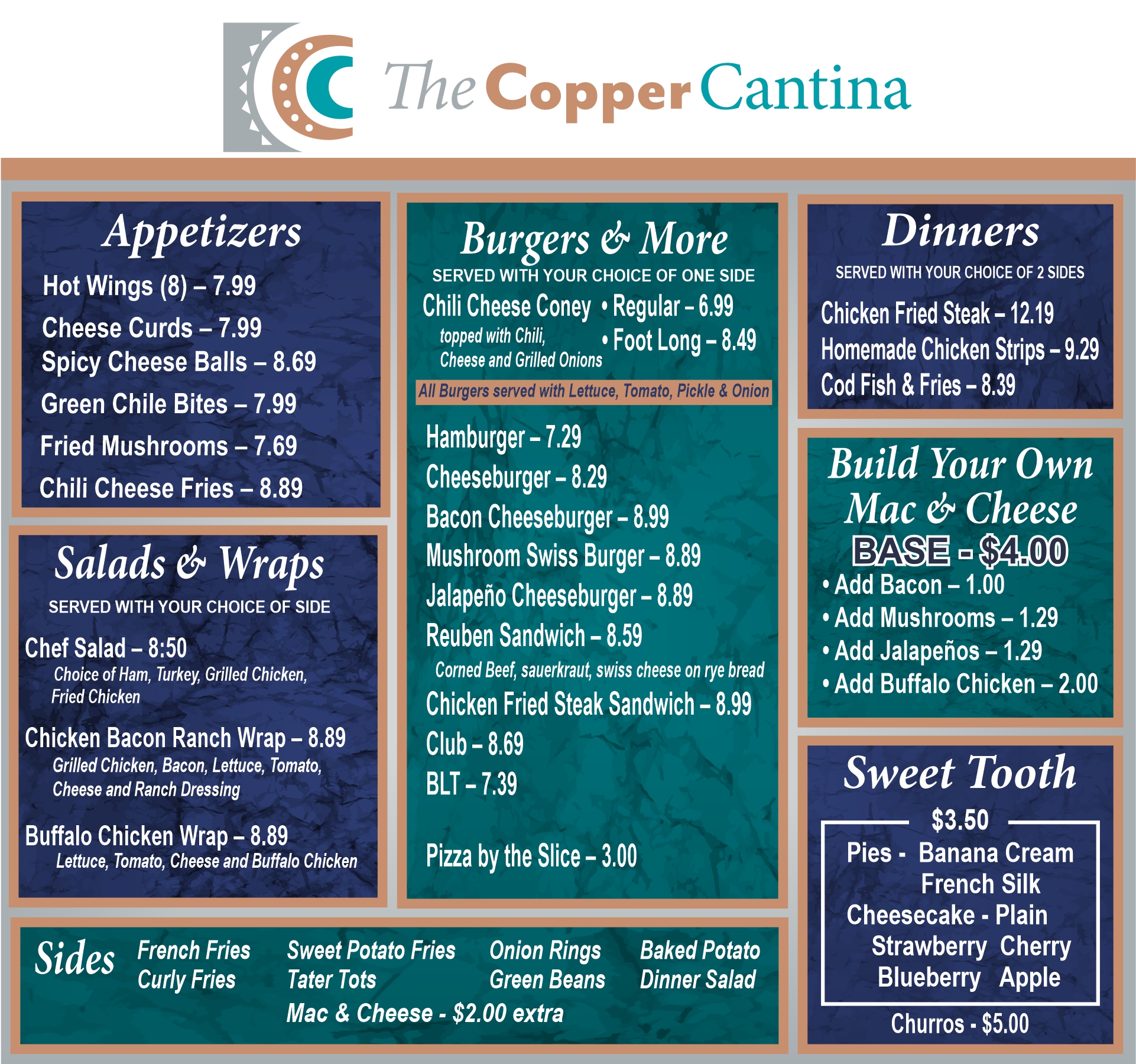 The Copper Cantina Restaurant in Guymon, OK Megastar Casino