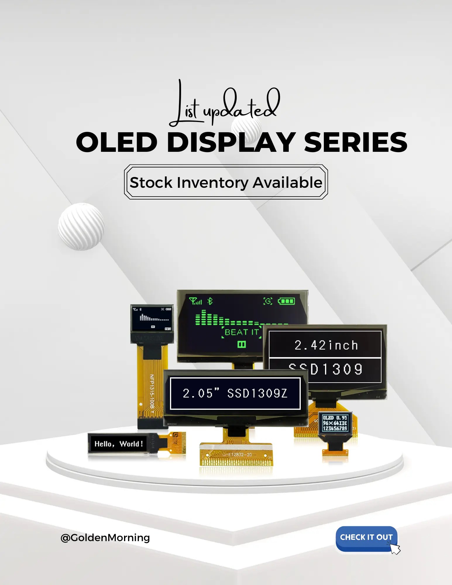 How to Choose an OLED Display GoldenMorning