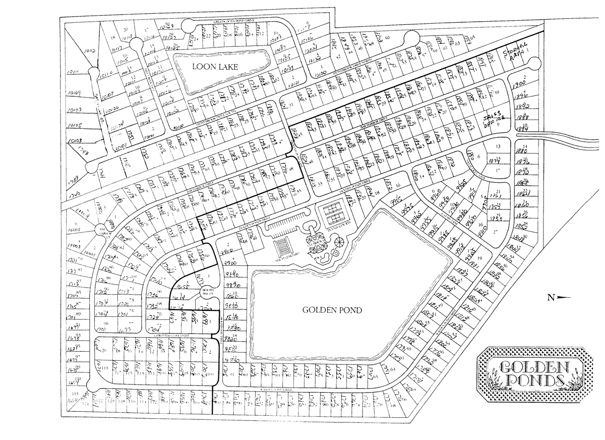 Golden Ponds Sale Page