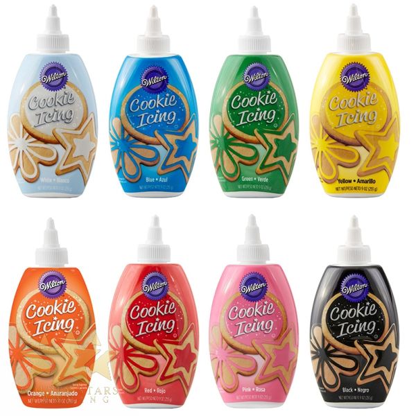 Wilton Cookie Icing Golden Stars Trading