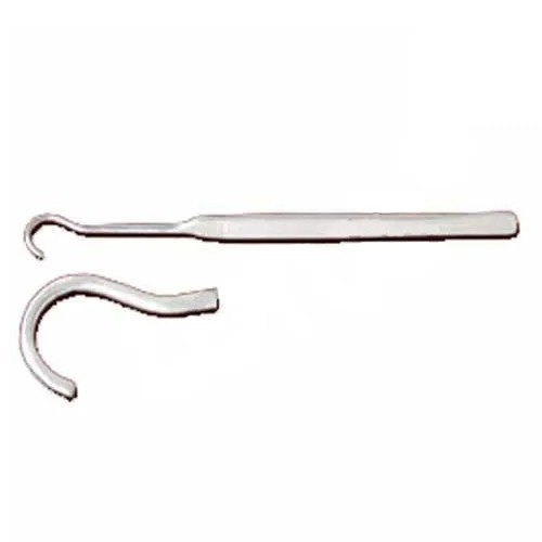 Single Toothed Gillies Pattern Skin Hook Retractor Blunt Golden Star