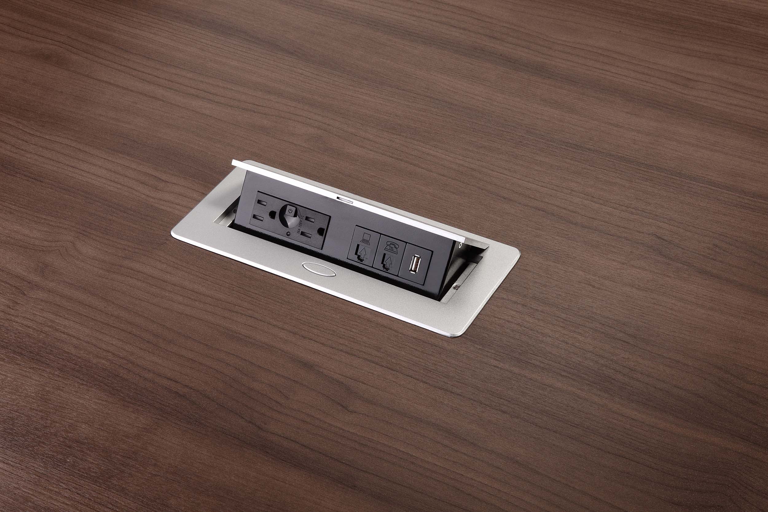 CONFERENCE TABLE POWER MODULES Golden State Office Furniture