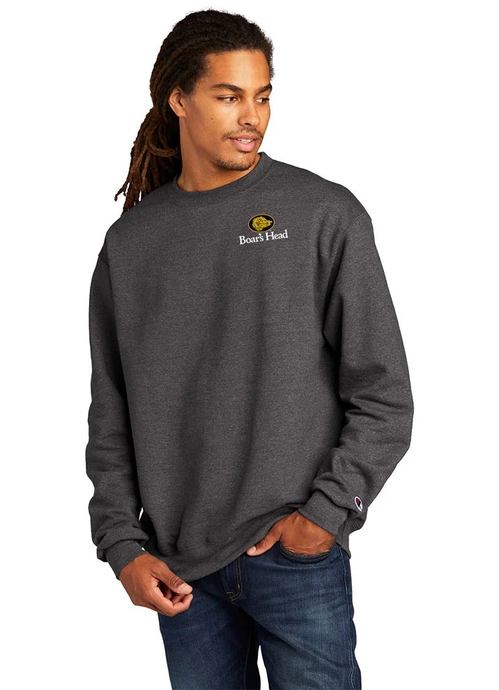 Champion® Eco Fleece Crewneck Sweatshirt Golden Stiches Embroidery