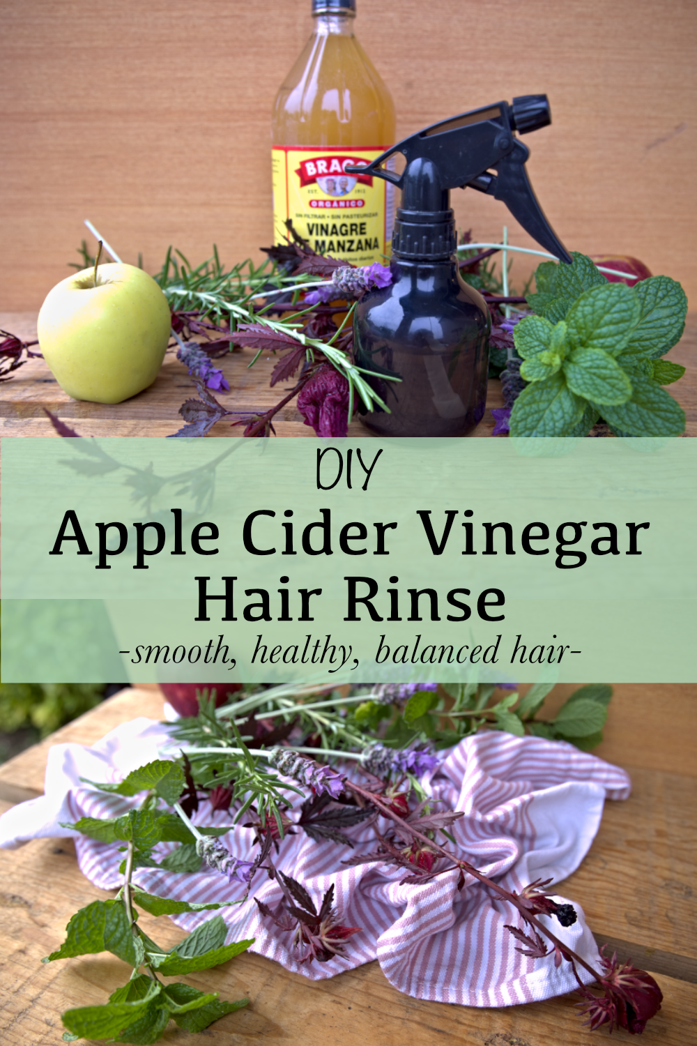 Apple Cider Vinegar Hair Rinse Golden Thyme Homestead