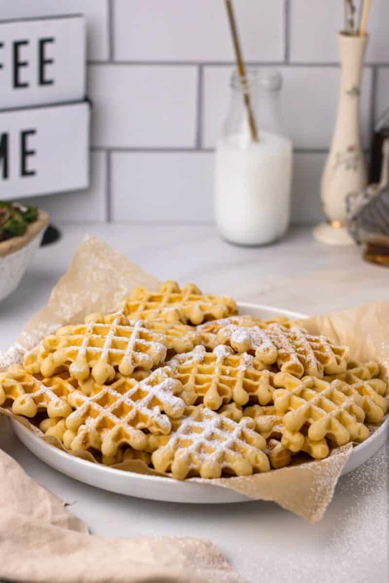 Mochi Waffles Golden Truffle