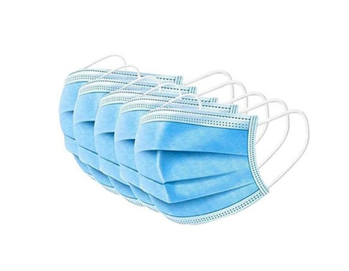 Medical Face Masks Golden Waves