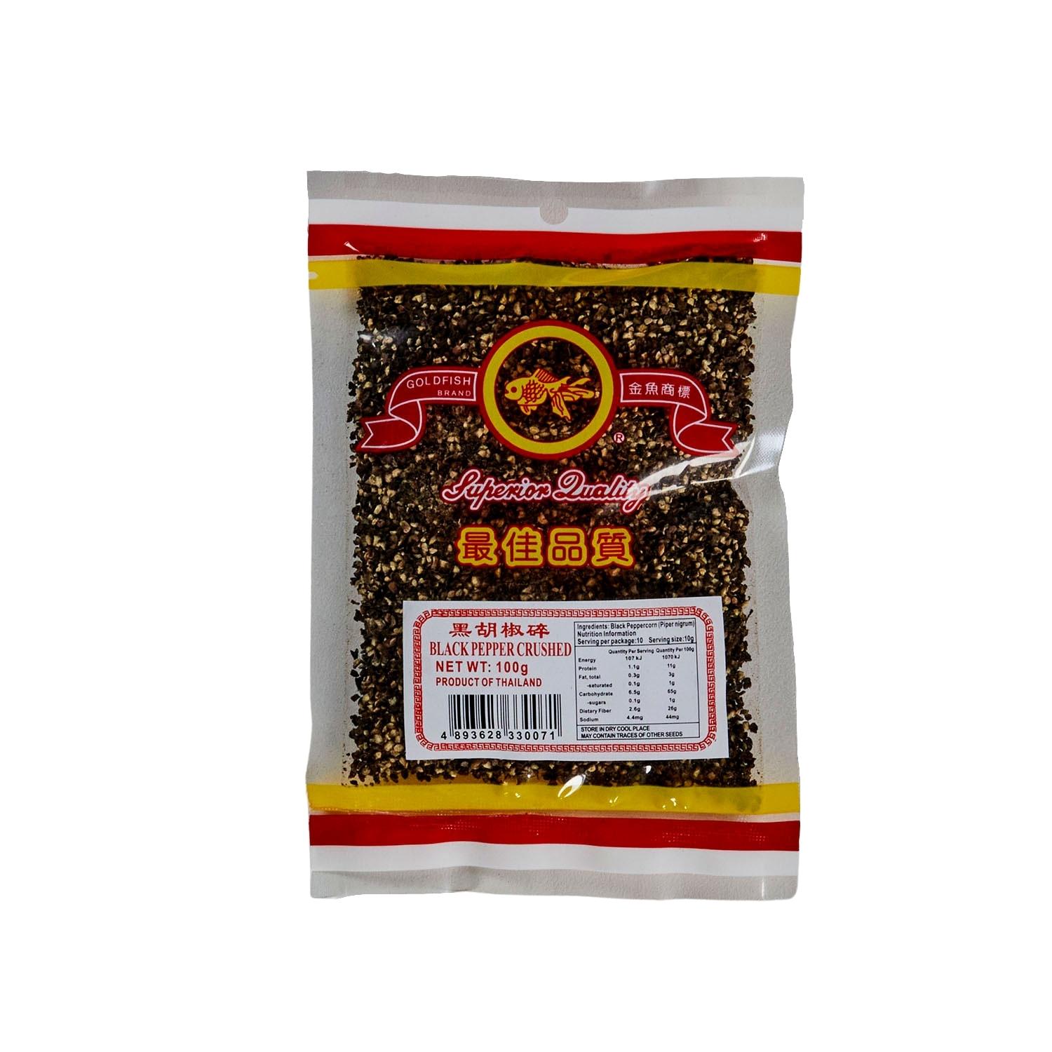 Crushed Black Pepper 100g