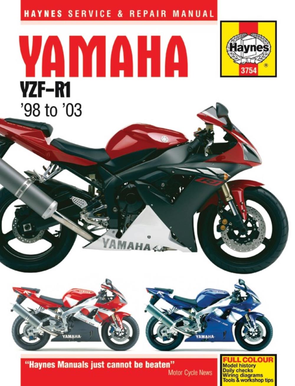 Yamaha motorcycles service manuals