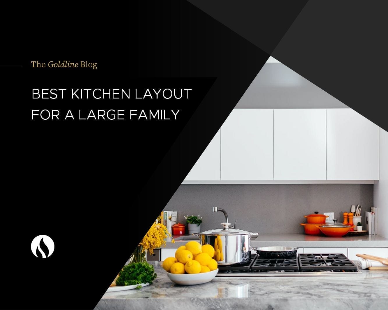 Best Kitchen Layout for a Large Family Goldline Cooktops