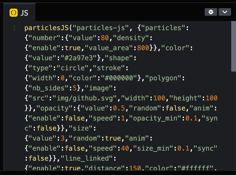 Add Animated Particlejs Backgrounds in Breakdance Builder Gold Penguin