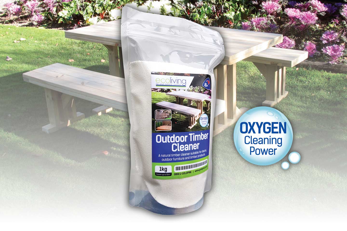 Outdoor Timber Cleaner Goldpine