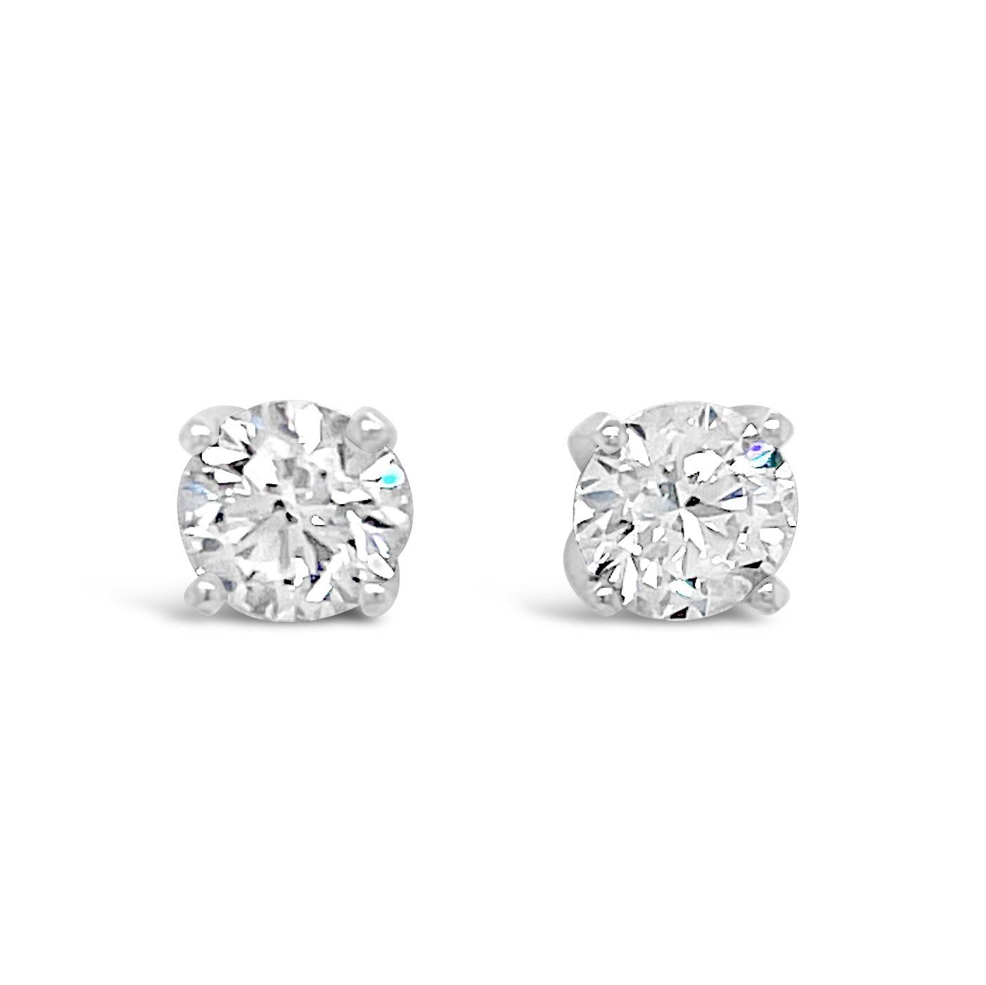 Diamond Stud Earrings Lab Grown Diamonds Gold River Jewellers