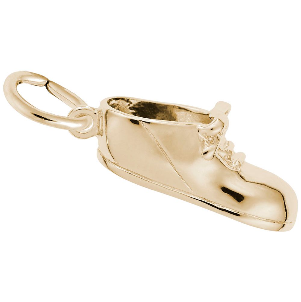 Gold Baby Shoe Charm Gold Rush Jewelers