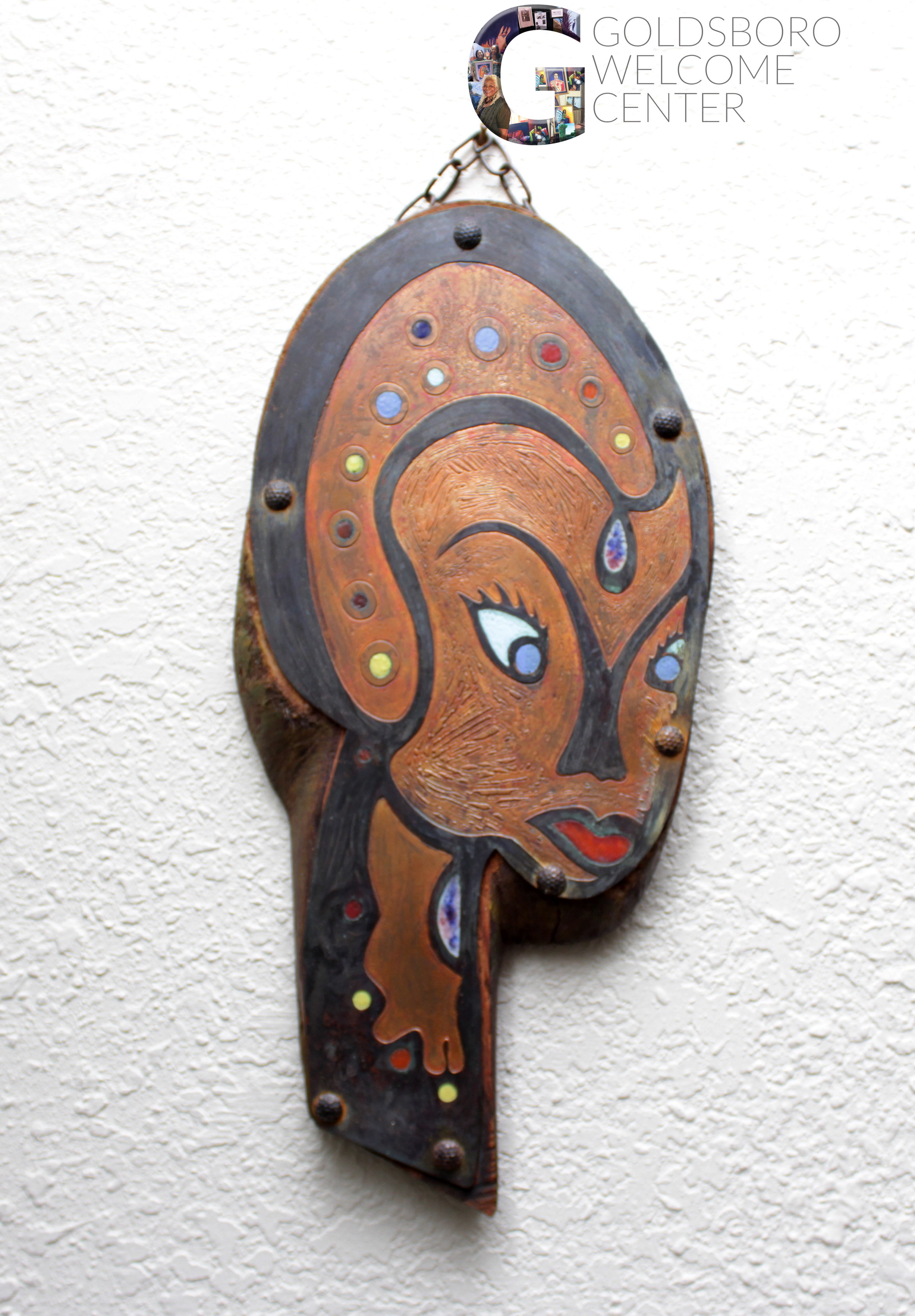 African Wall hanging Goldsboro Museum