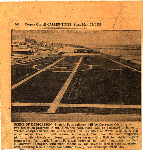 Sherrill Dedication WWII