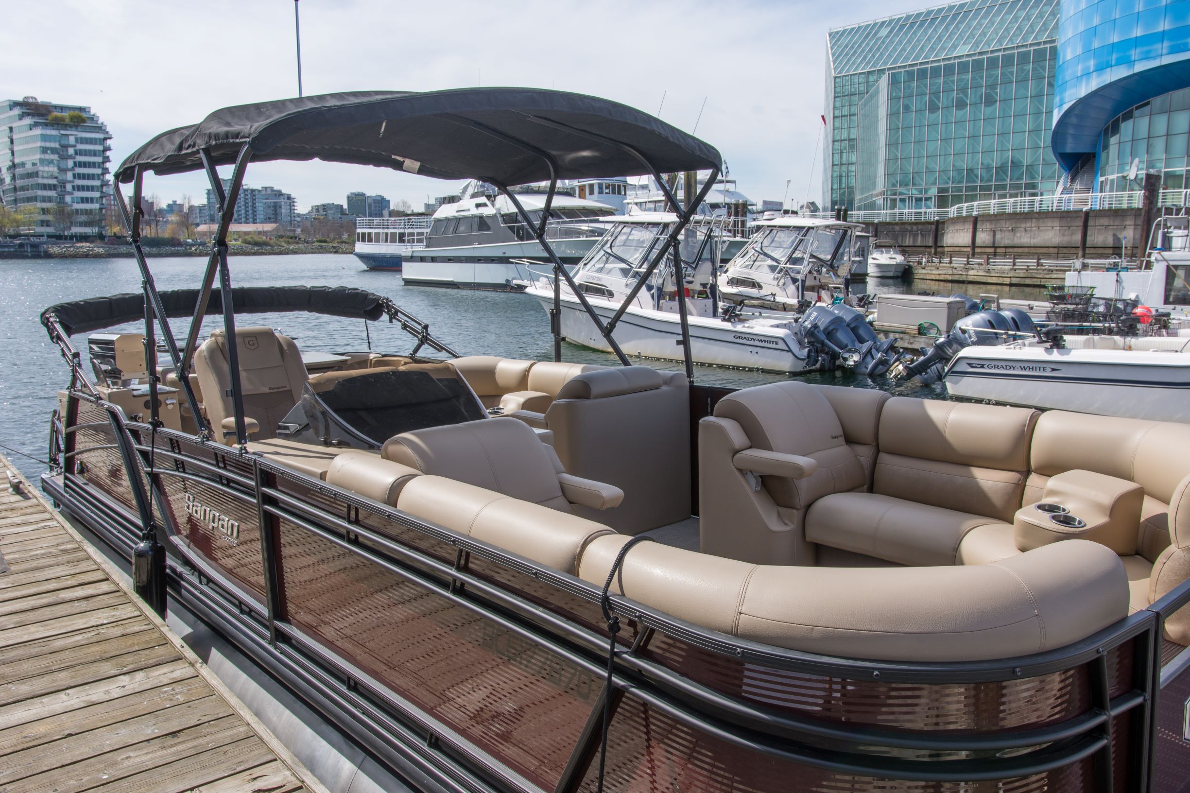 Godfrey Sanpan Luxury Pontoon Boat (includes Captain) Goldstar Marina
