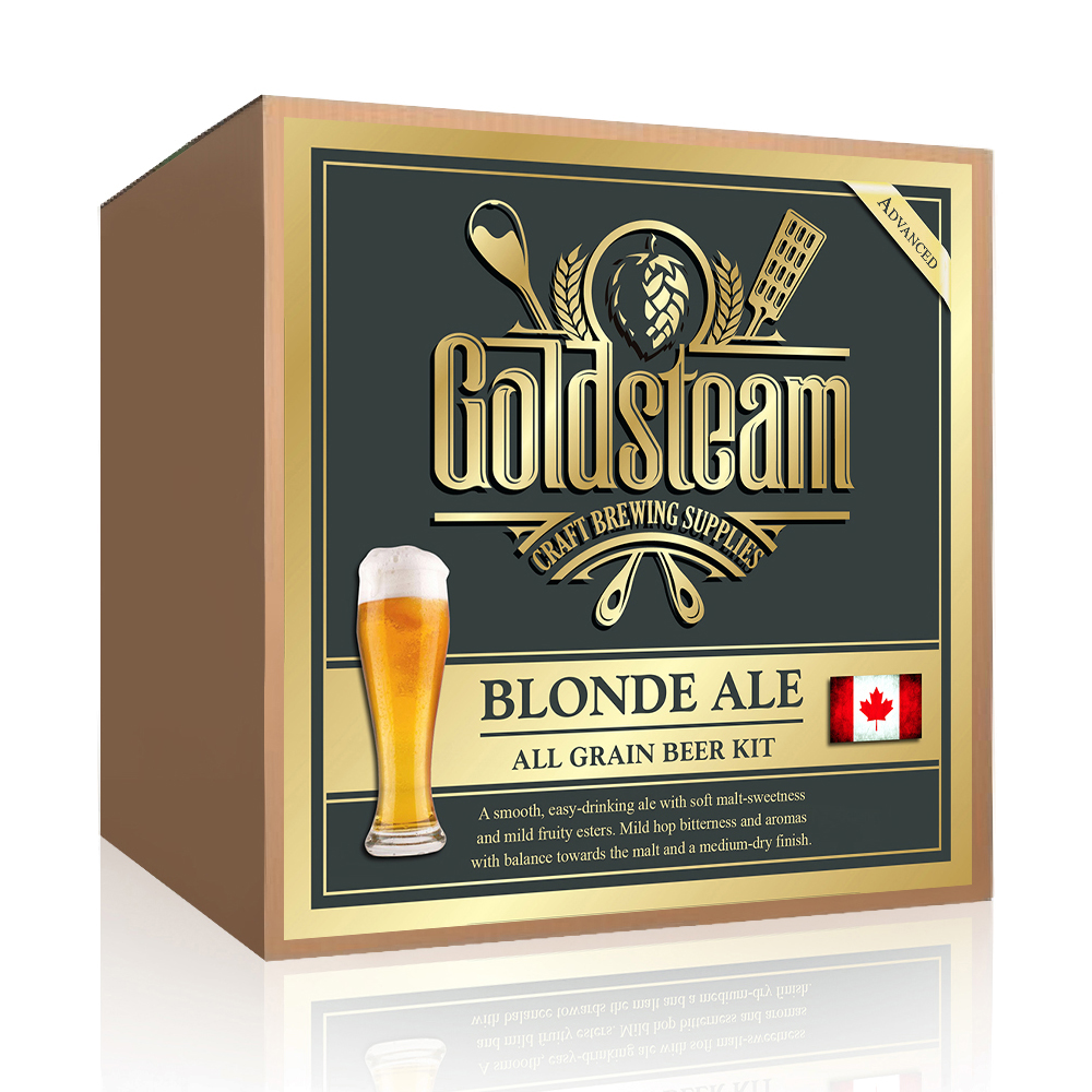 Canadian Blonde Ale All Grain Recipe 5 Gallon Beer Making Kit