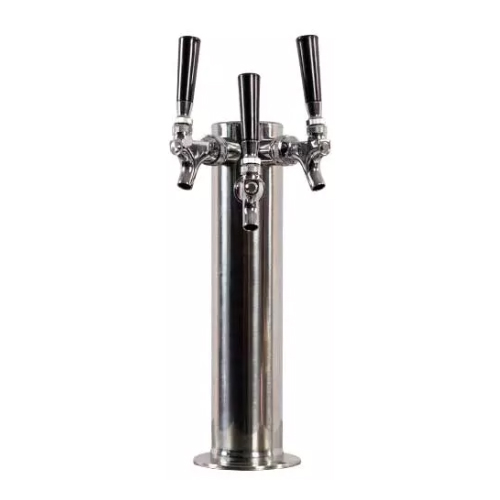 Taprite Triple Faucet Beer Tower Goldsteam Home Brewing Supplies