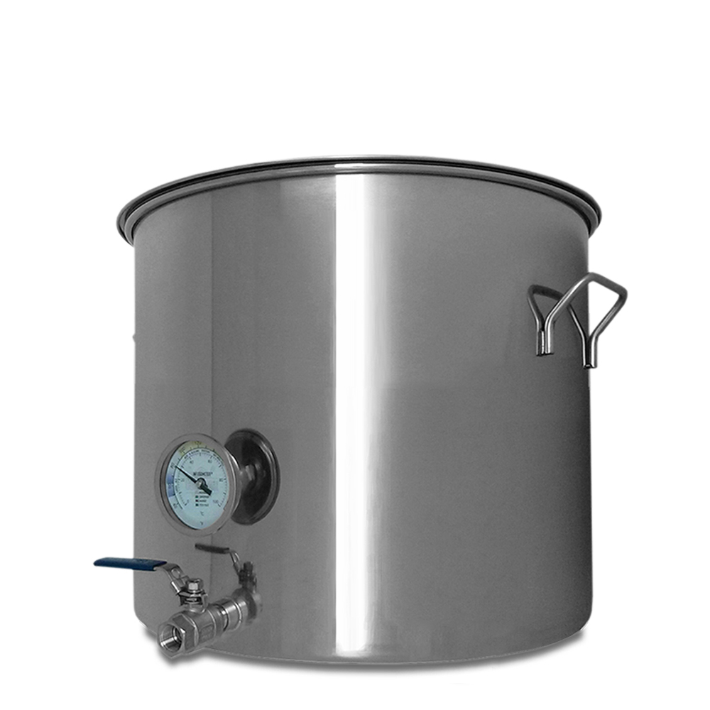 8 Gallon Stainless Steel Welded Brew Kettle for Making Beer Goldsteam