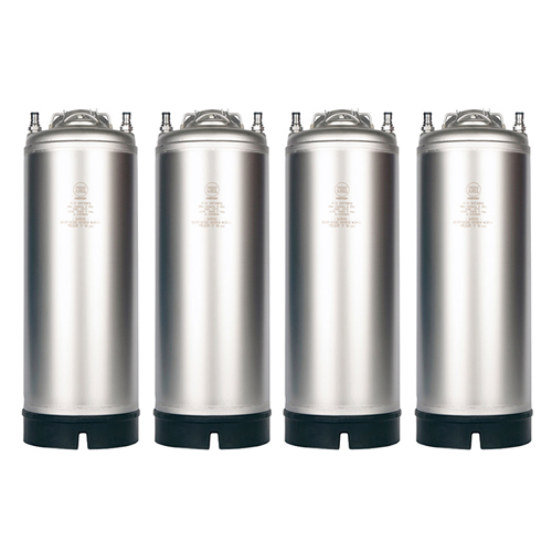AMCYL 5 Gallon Ball Lock Kegs (4 Pack) Goldsteam Homebrew Supplies