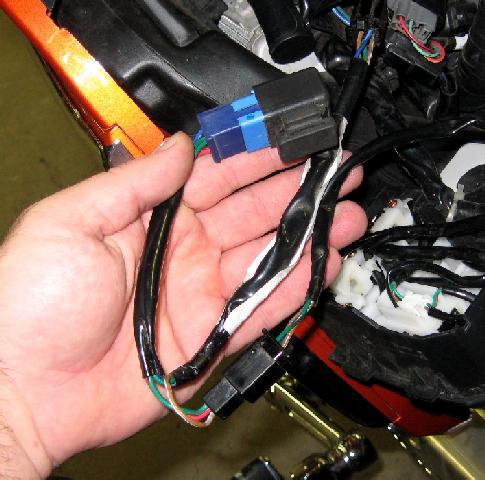 Foglight wiring modification