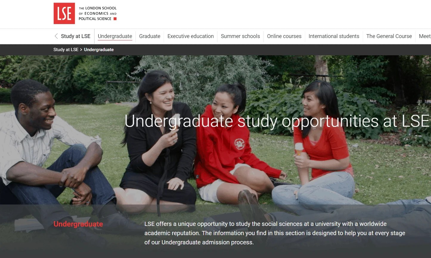 Beacon Undergraduate Scholarships for African Students at LSE in UK