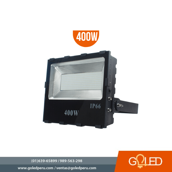 Reflector LED 400W GoLed Peru Productos y Servicios de Iluminacion