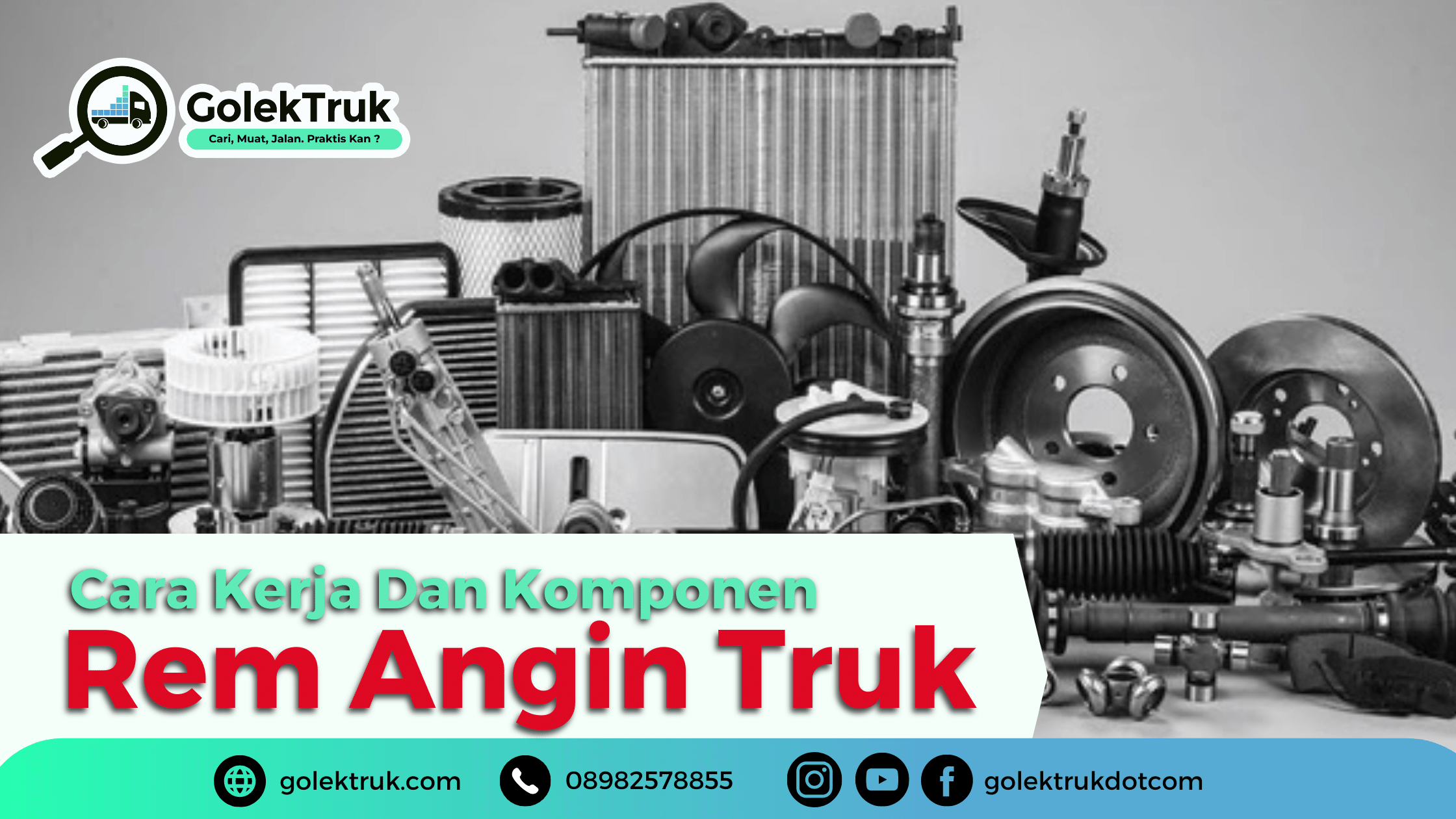 Cara Kerja Dan Komponen Rem Angin Truk Blog