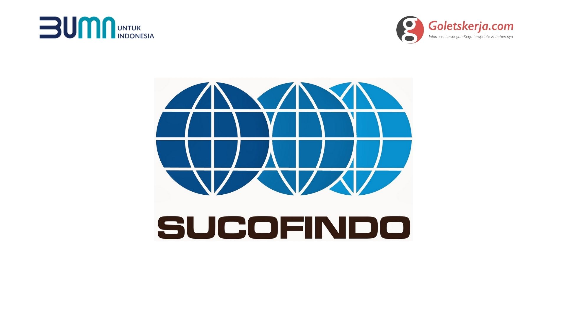 Lowongan Kerja PT Sucofindo (SBU Hulu Migas & Produk Migas) Goletskerja
