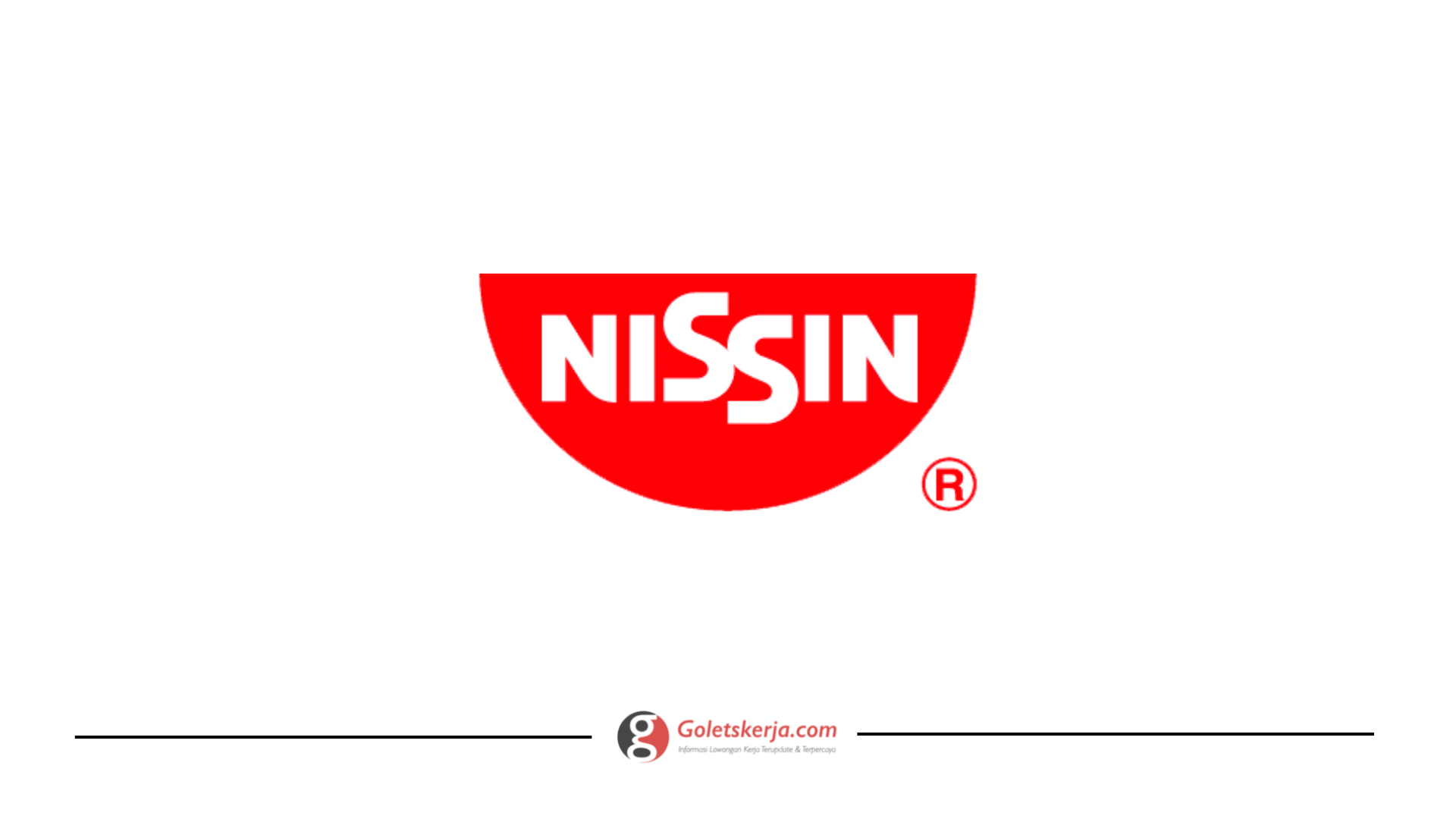 Lowongan Kerja PT Nissin Foods Indonesia