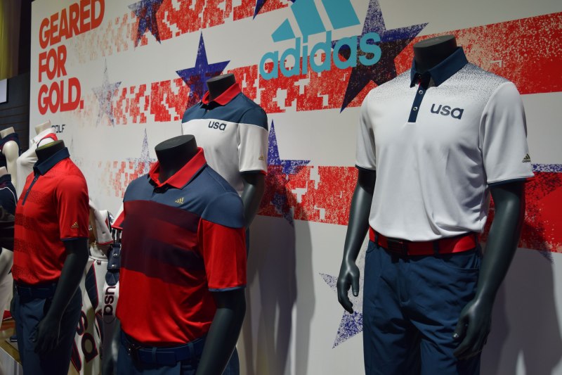 The U.S. Olympic Golf Team Goes for Gold in Uniforms by Adidas Golf