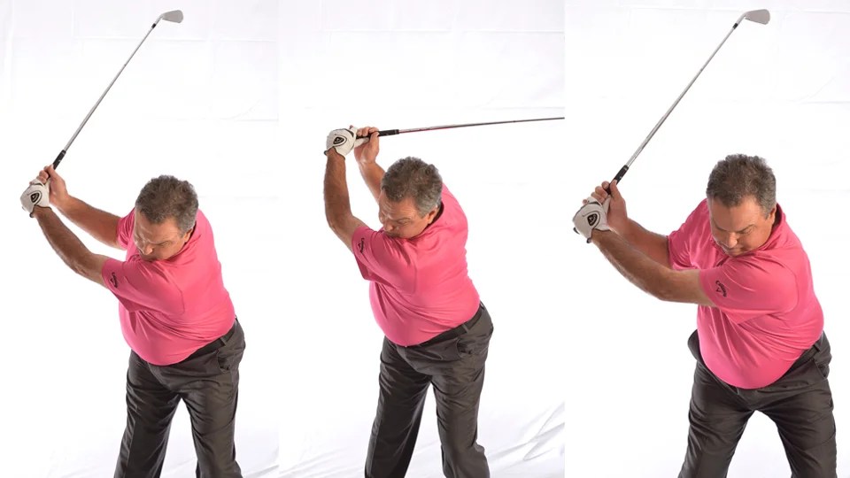 Golf Tips At the Top, Swing Up (Not Down!) for Instant Power