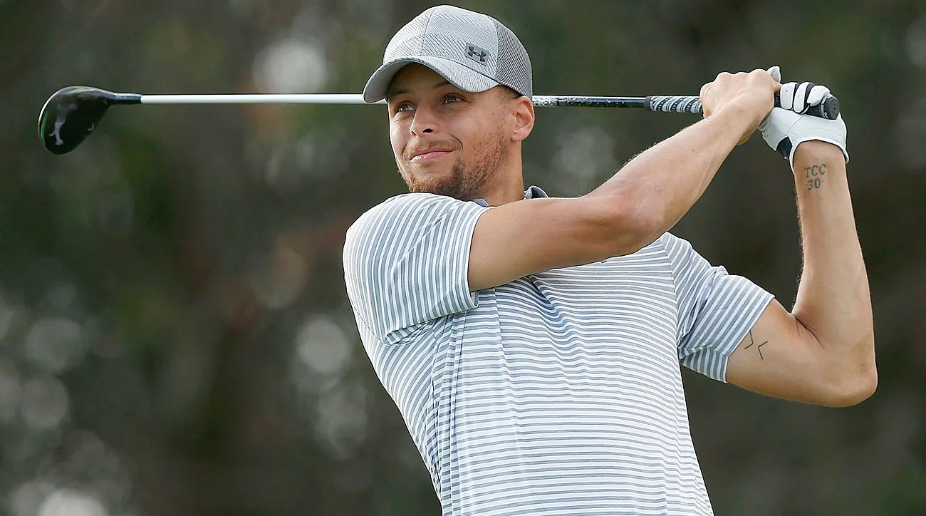 Steph Curry has been playing golf during NBA Finals