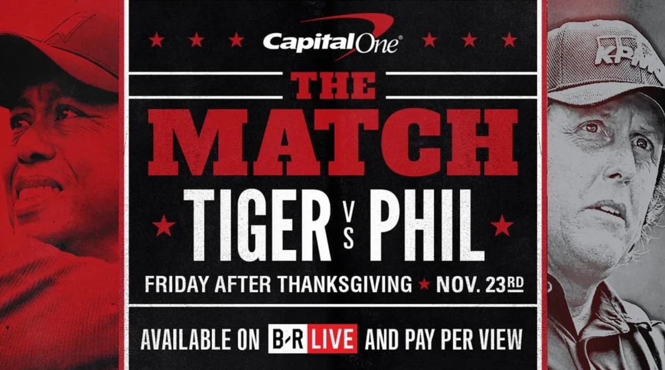 Payperview price for Tiger vs. Phil officially announced