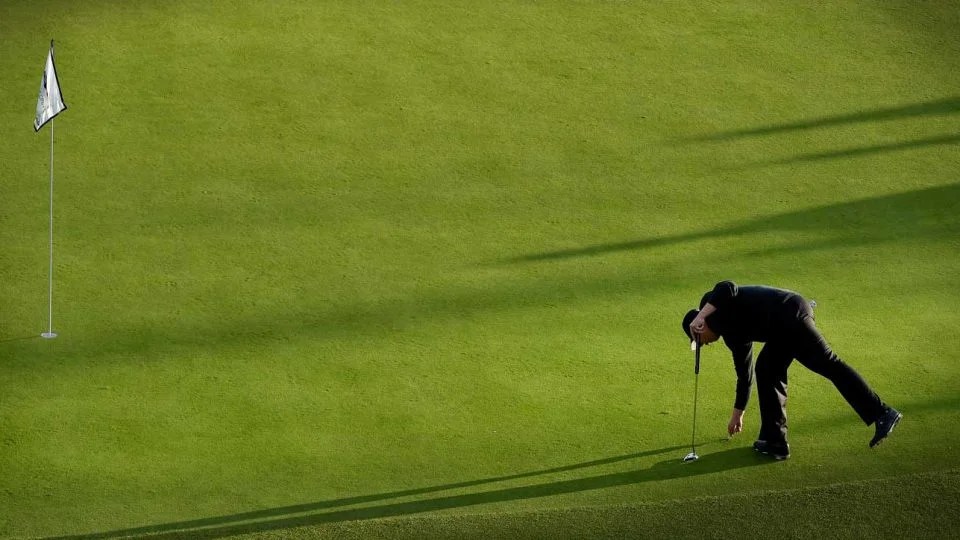 Golf Rules I spun my ball off the green, but can I fix the ball mark?