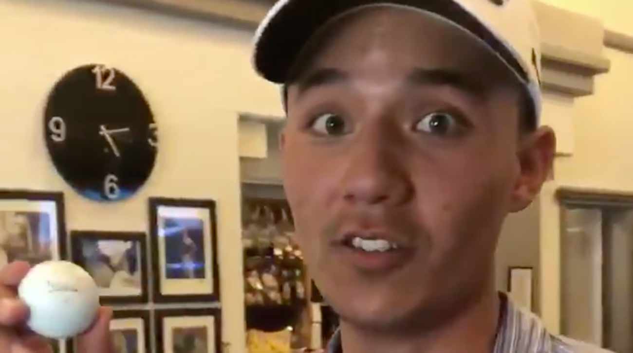 Just how ridiculous is it to play 72 holes without changing golf balls?