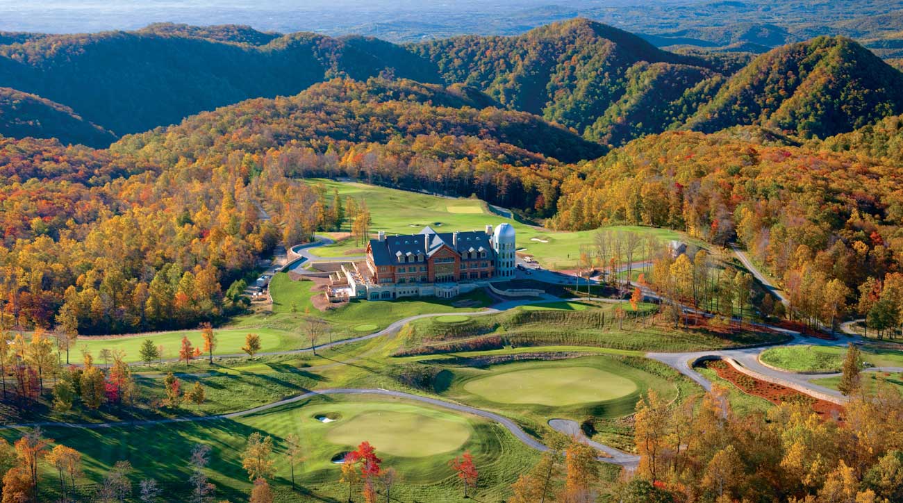 Primland Resort Best golf resorts GOLF's Top 100 Resorts 2019