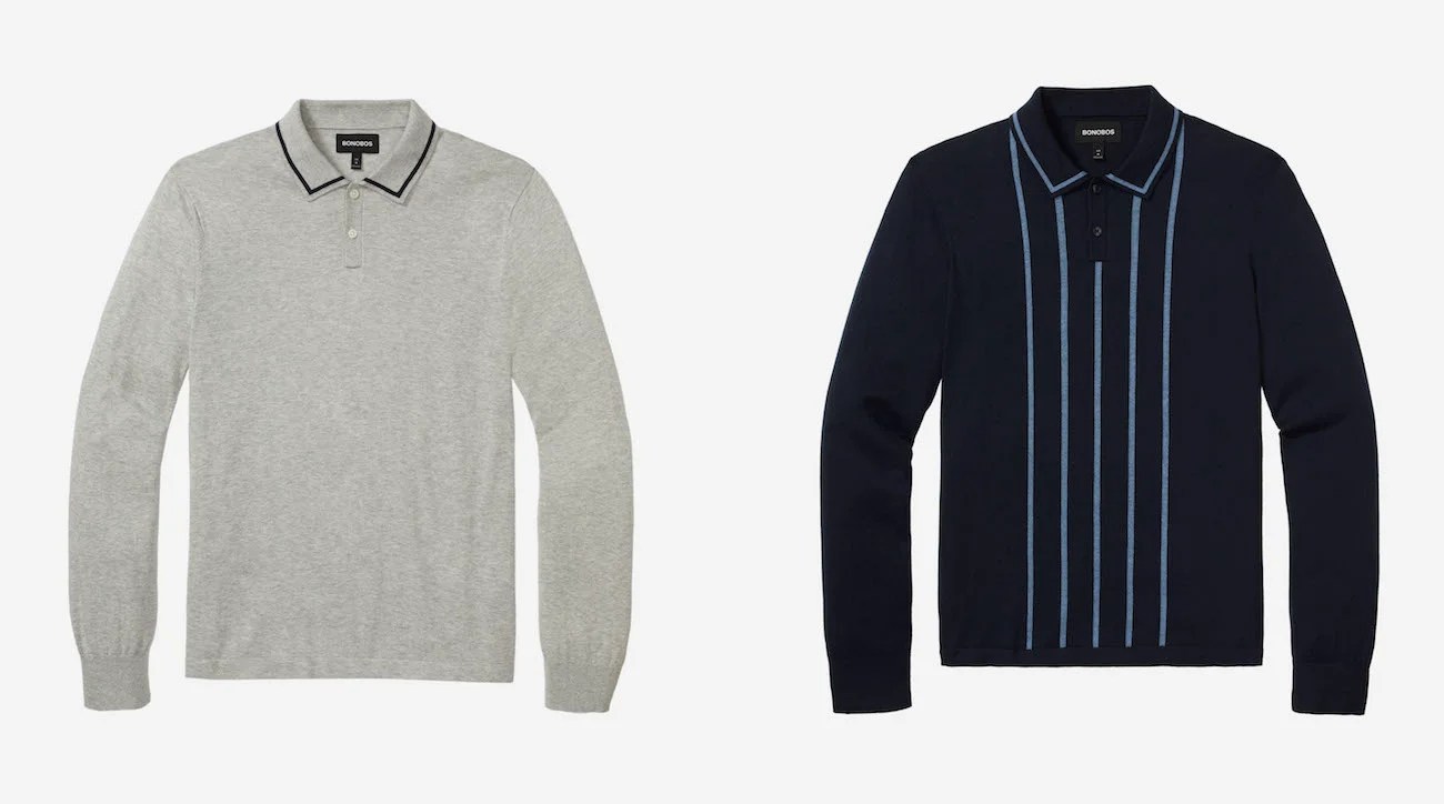 2 warm and stylish golf shirts that are perfect for coldweather