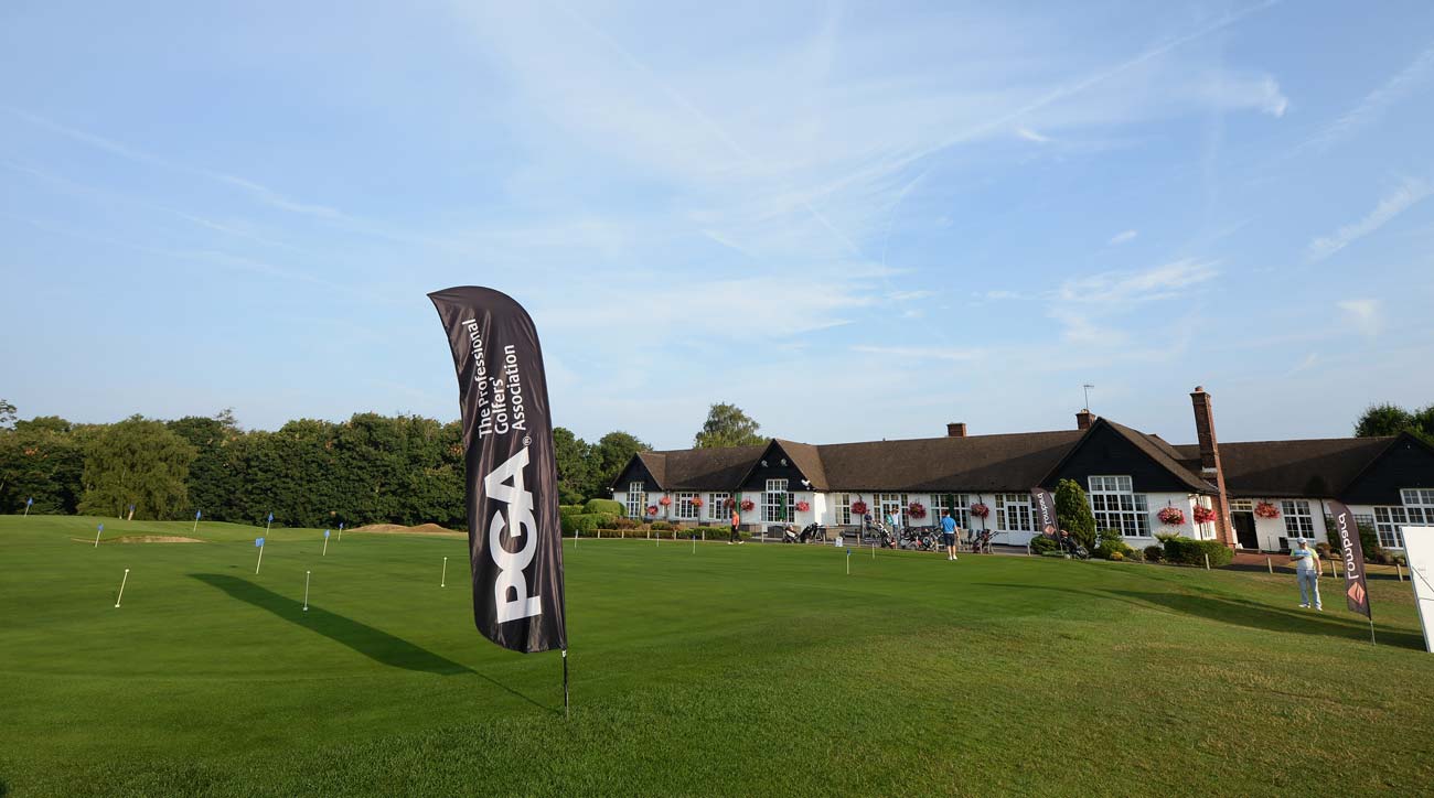 What do I do if my ball is on the wrong putting green?