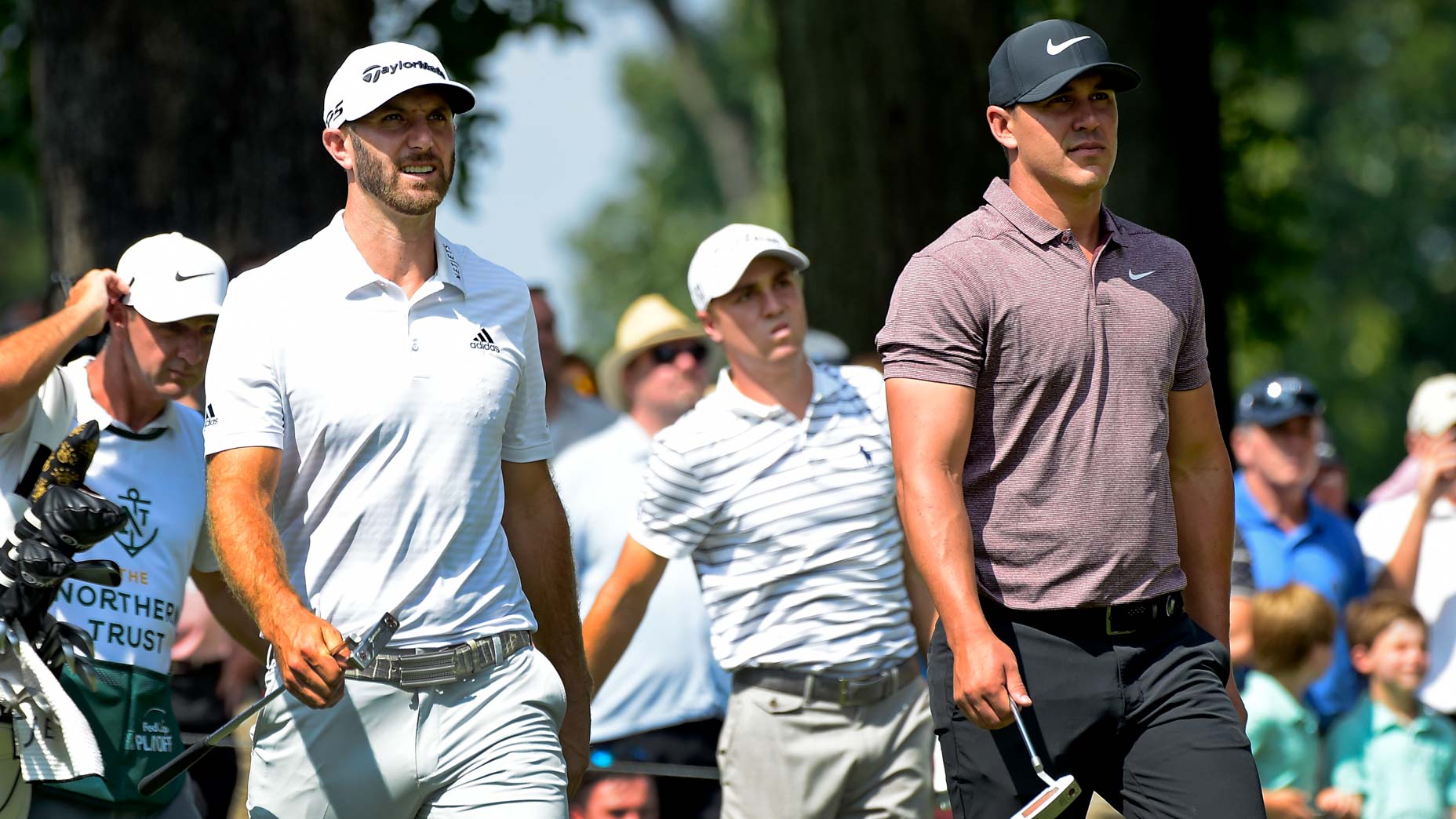 Brooks Koepka jabs Dustin Johnson’s major championship total